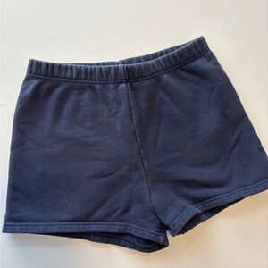 TNA Dark Faded Blue Athletic Shorts